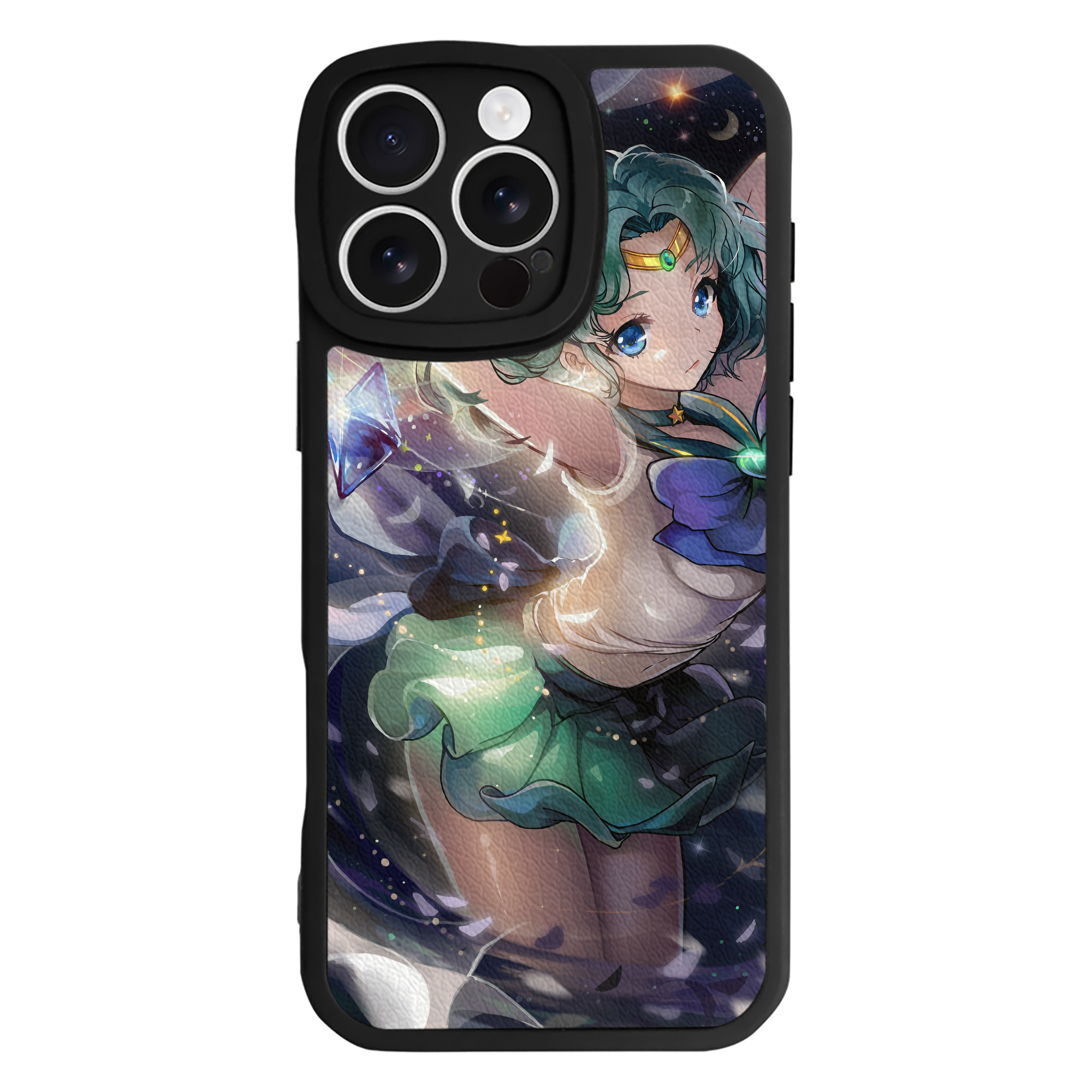 （画像用） 美少女戦士セーラームーン Sailor Moon 【iPhone 16シリーズ対応】シリコンスマホケース（レザー調） 材質：シリコン